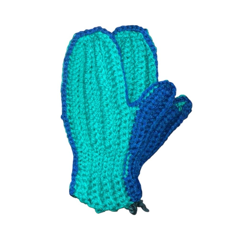 HAND KNIT Mittens